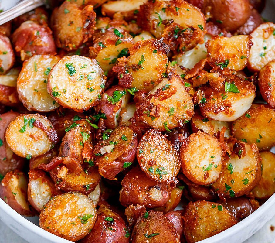 Parmesan Garlic Roasted Baby Potatoes Fresh Roasted Garlic Potatoes with Butter Parmesan ? Best Parmesan Garlic Roasted Baby Potatoes Fresh Roasted Garlic Potatoes with Butter Parmesan – Best